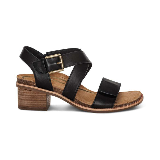 Kristin Arch Support Block Heel - Black