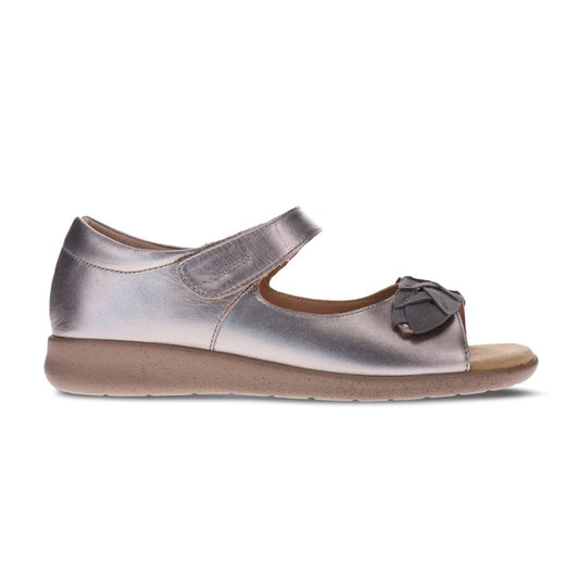 Fonda Closed Heel Sandal - Pewter