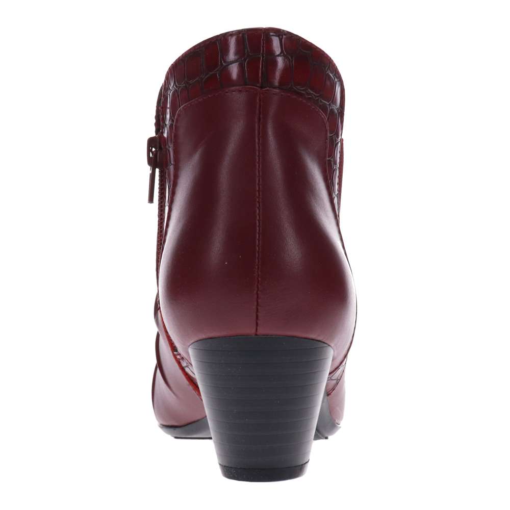 Hayward Ankle Boot - Burgundy