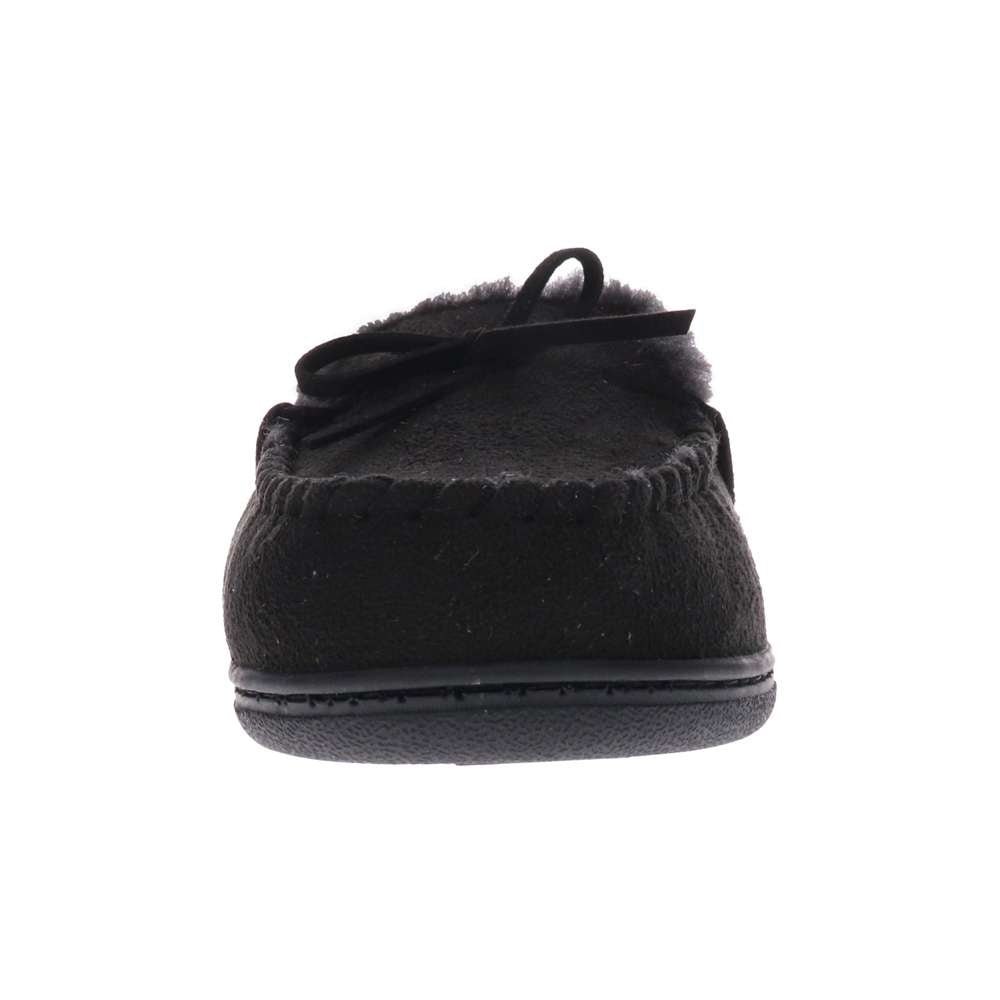 Mohican Moccasin Slipper - Black