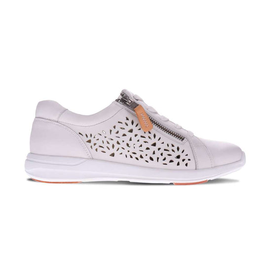 North Perf Sneaker - White/Apricot