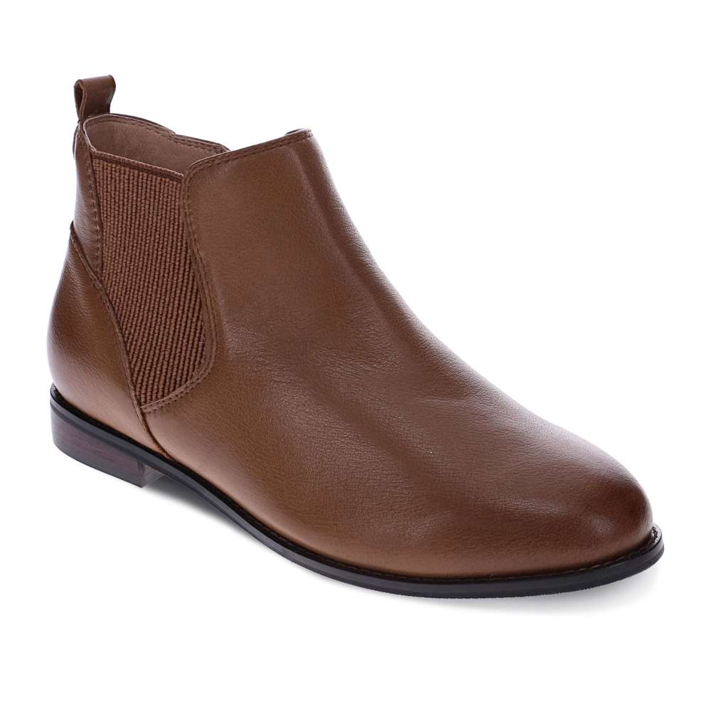 Trinity Zip Boot - Brown