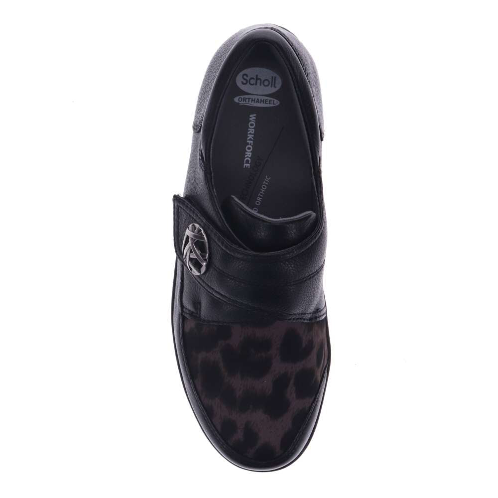Ward Loafer - Black/Animal Stretch