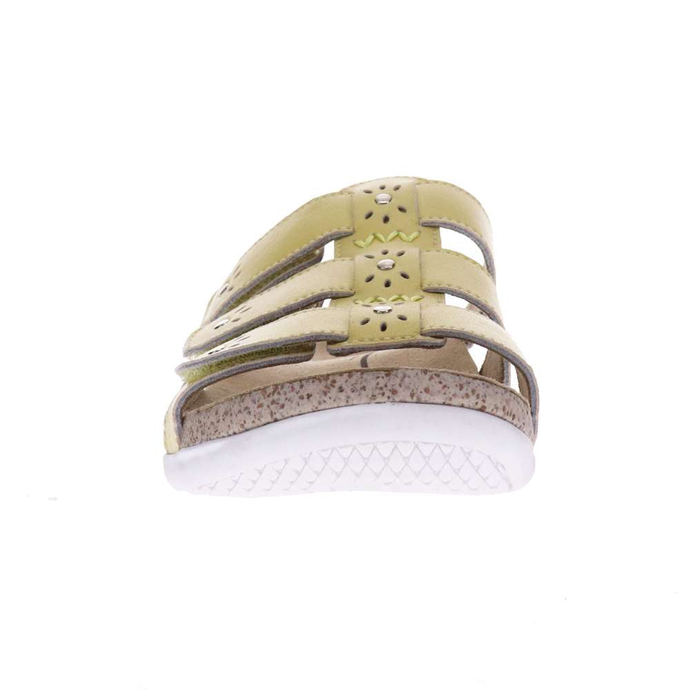 Andrea Slide Sandal - Yellow