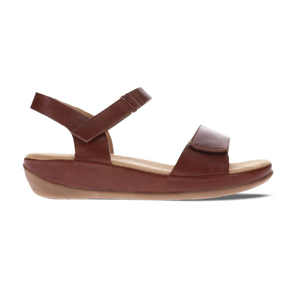 Carly Sandal - Brown