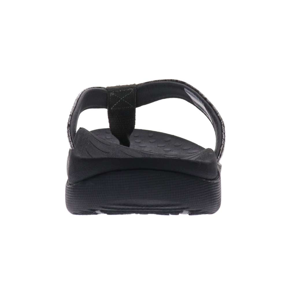 Sonoma Reptile Toe Post Sandal - Steel Reptile