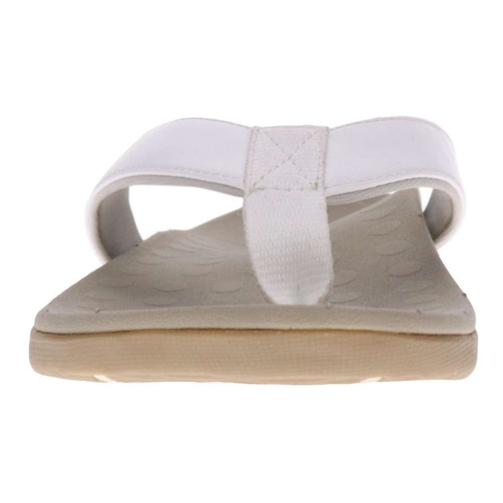 Sonoma Smooth Toe Post Sandal - White
