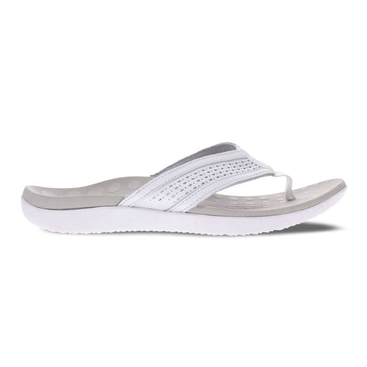 Spark Toe Post Sandal - White