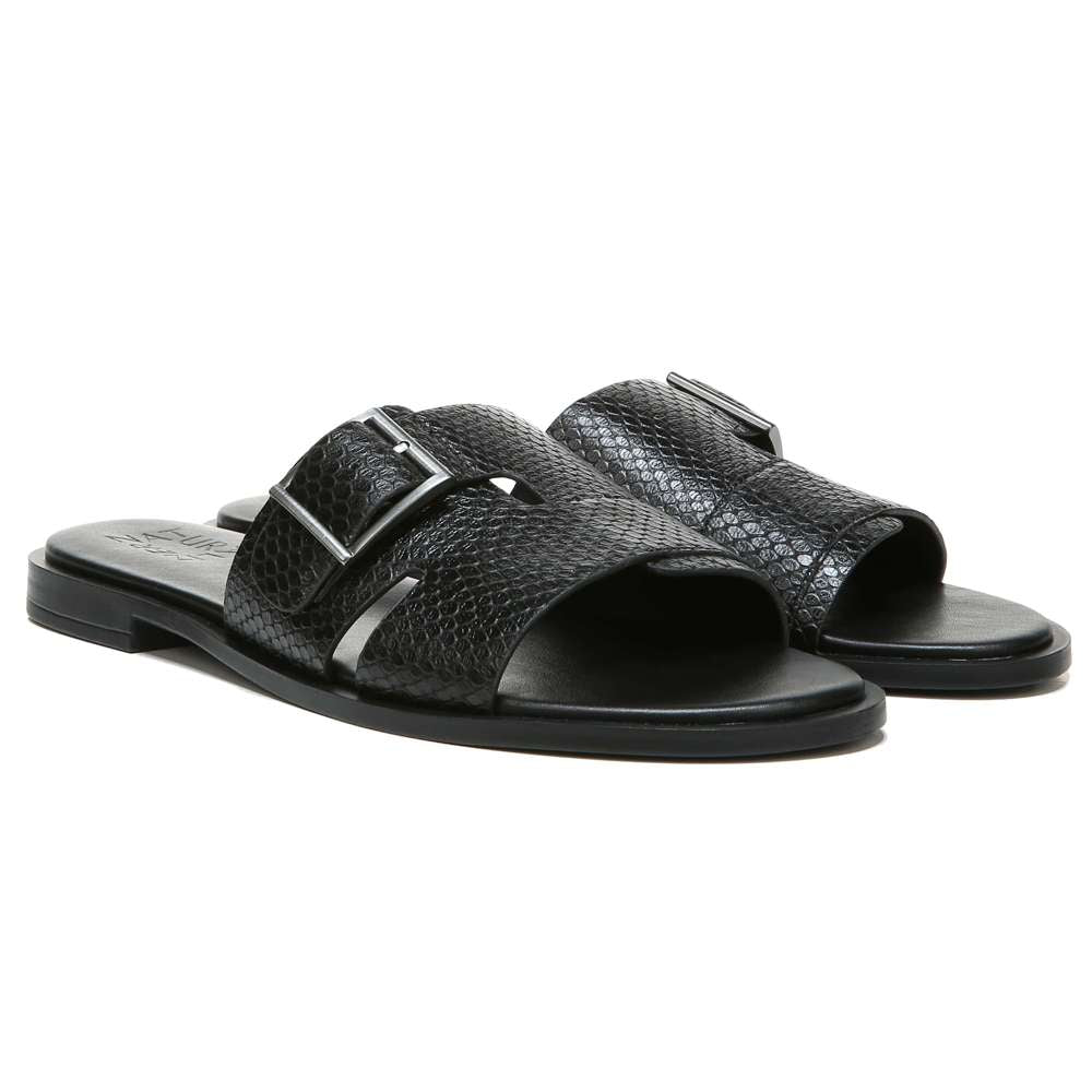 Faryn Slide Sandal - Black