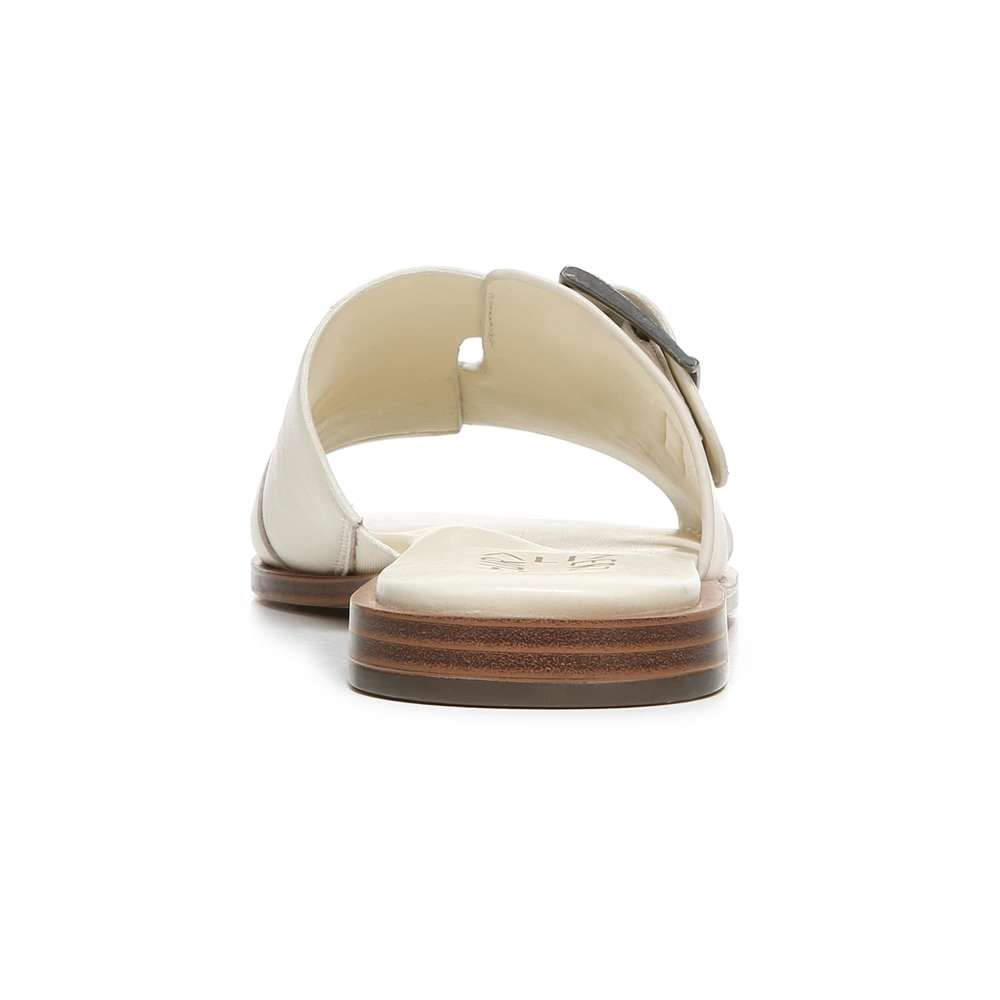 Faryn Slide Sandal - Pale Ivory