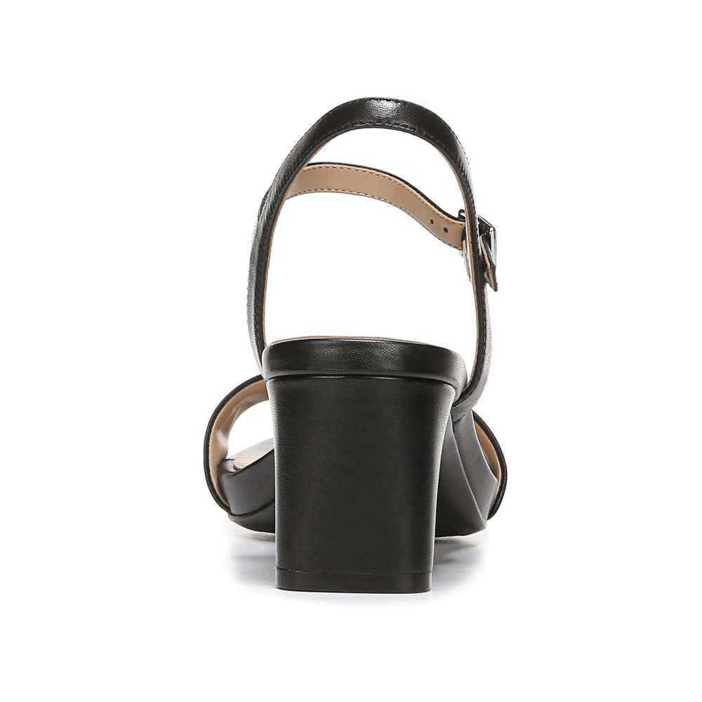 Ivy Heeled Sandal - Black