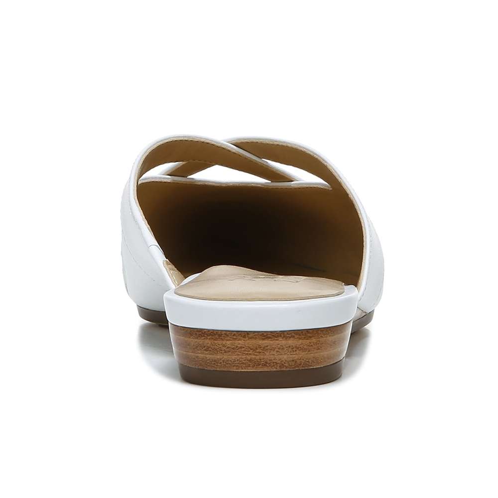 Keira Dress Mule - White