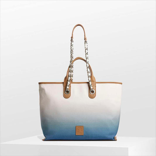 Shoreline Tote - Blue Multi Ombre