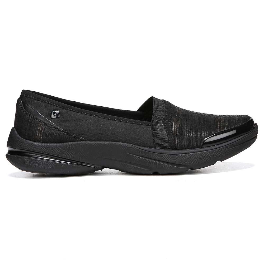 Lollipop Slip-On - Black/Gold Shimmer