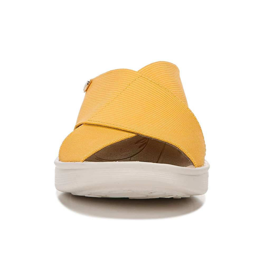 Desire Slide Sandal - Golden Yellow