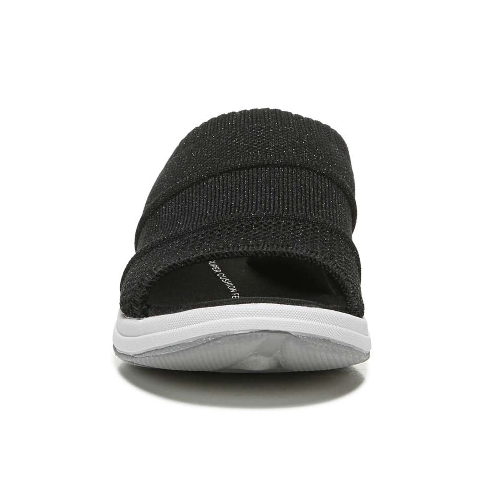 Iconic Slide - Black Metallic