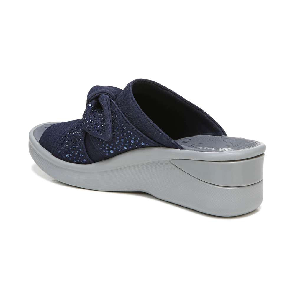 Smile Bright Wedge - Navy