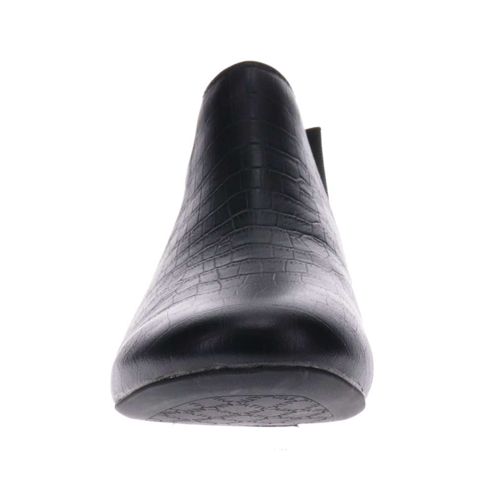 Sally Chelsea Boot - Black Croc