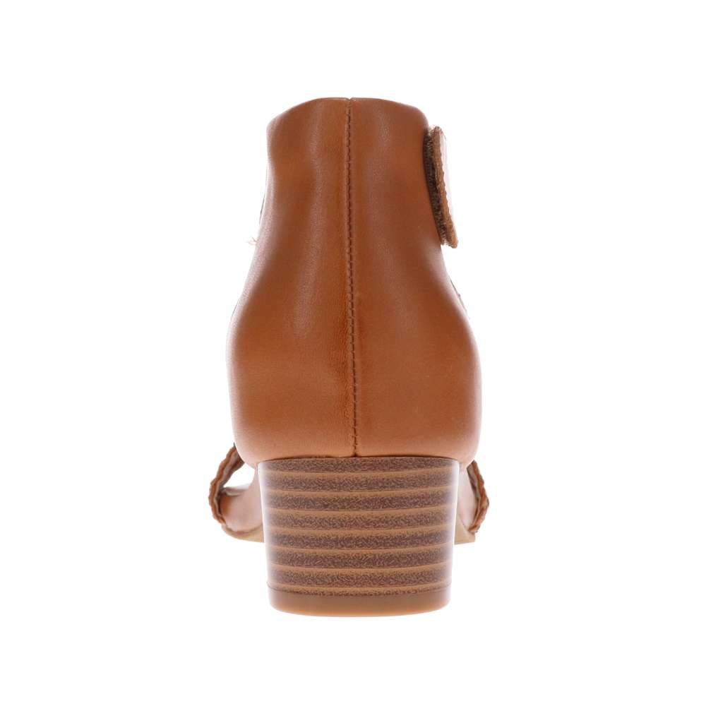 Kath Heeled Sandal - Tan