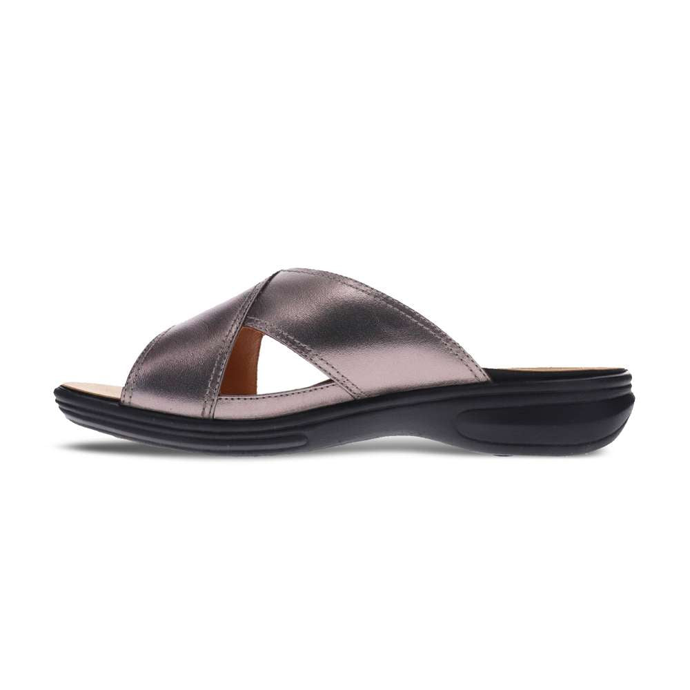 Denia Slide - Gunmetal
