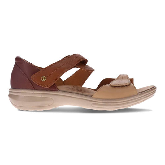 Geneva Sandal - Tan Multi