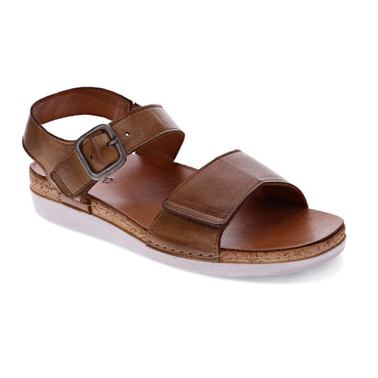 Georgia Back Strap Sandal - Caramel