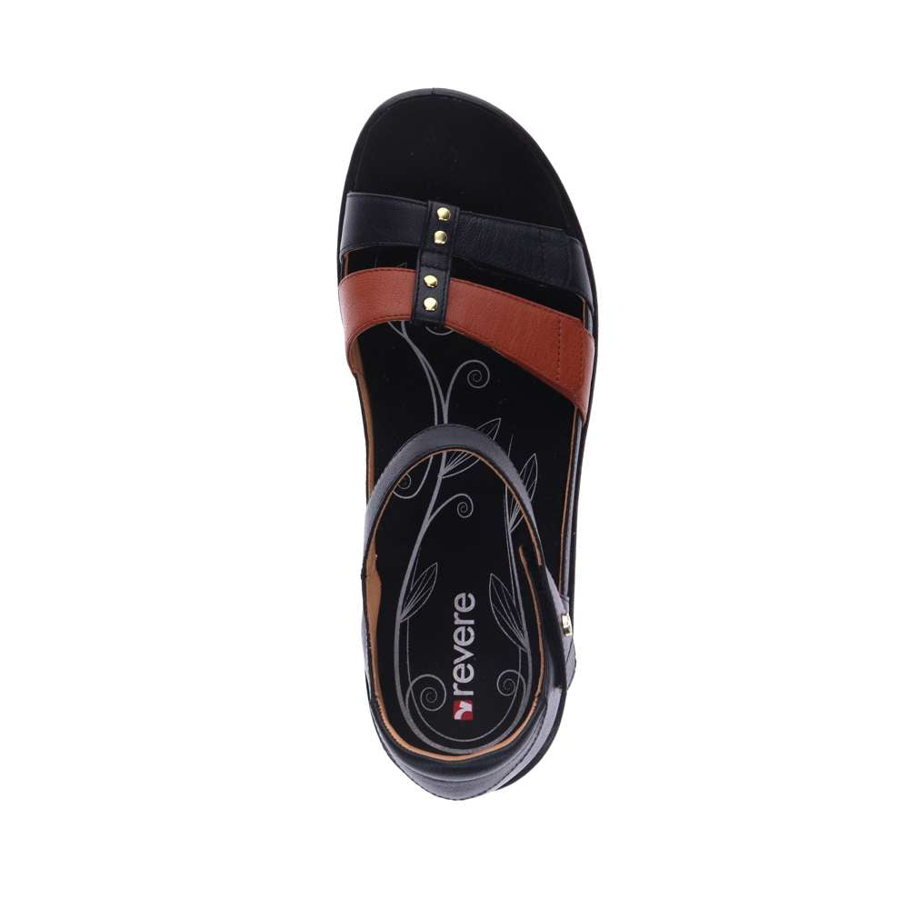 Negara Sandal - Black/Tan