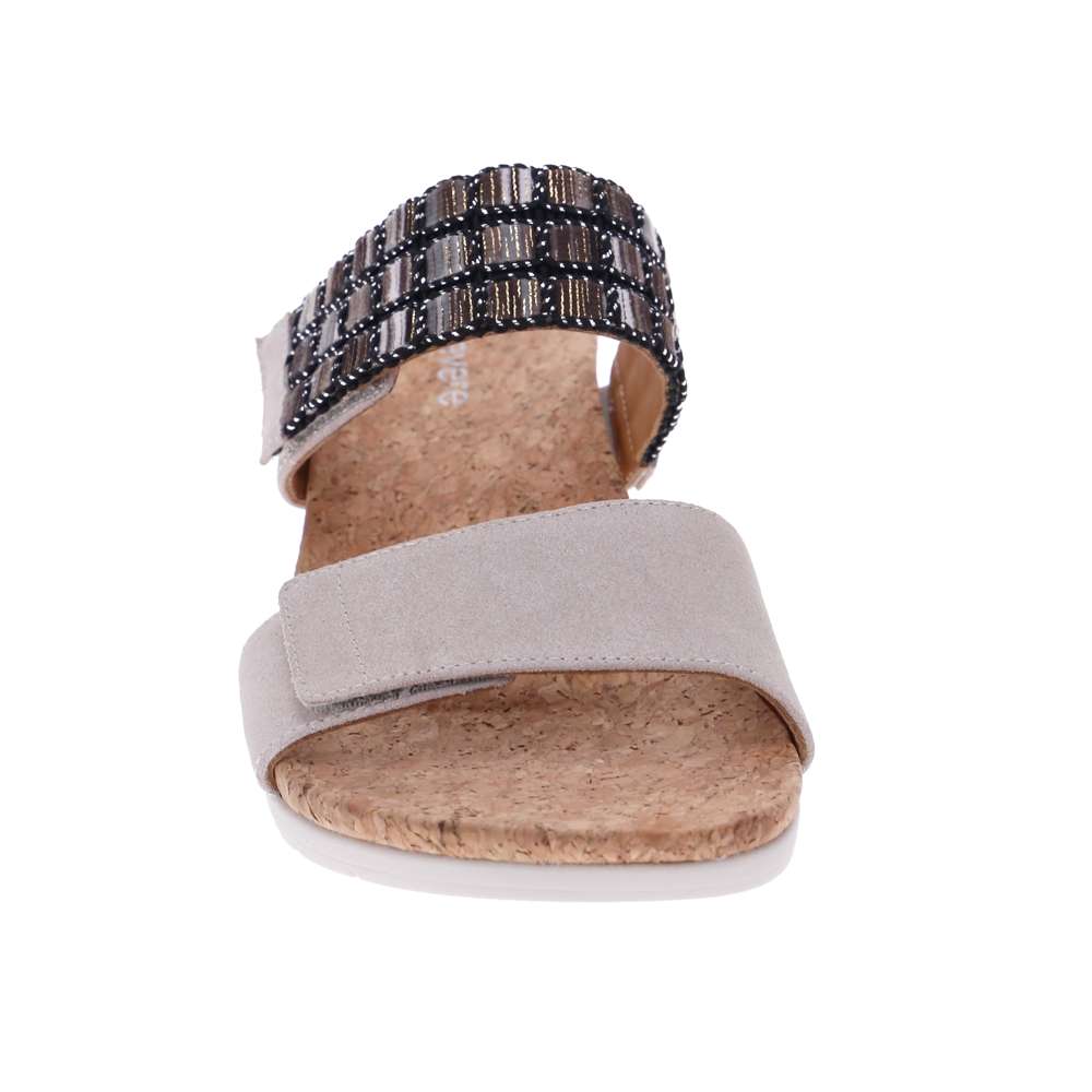 Sorrento Wedge - Pebble