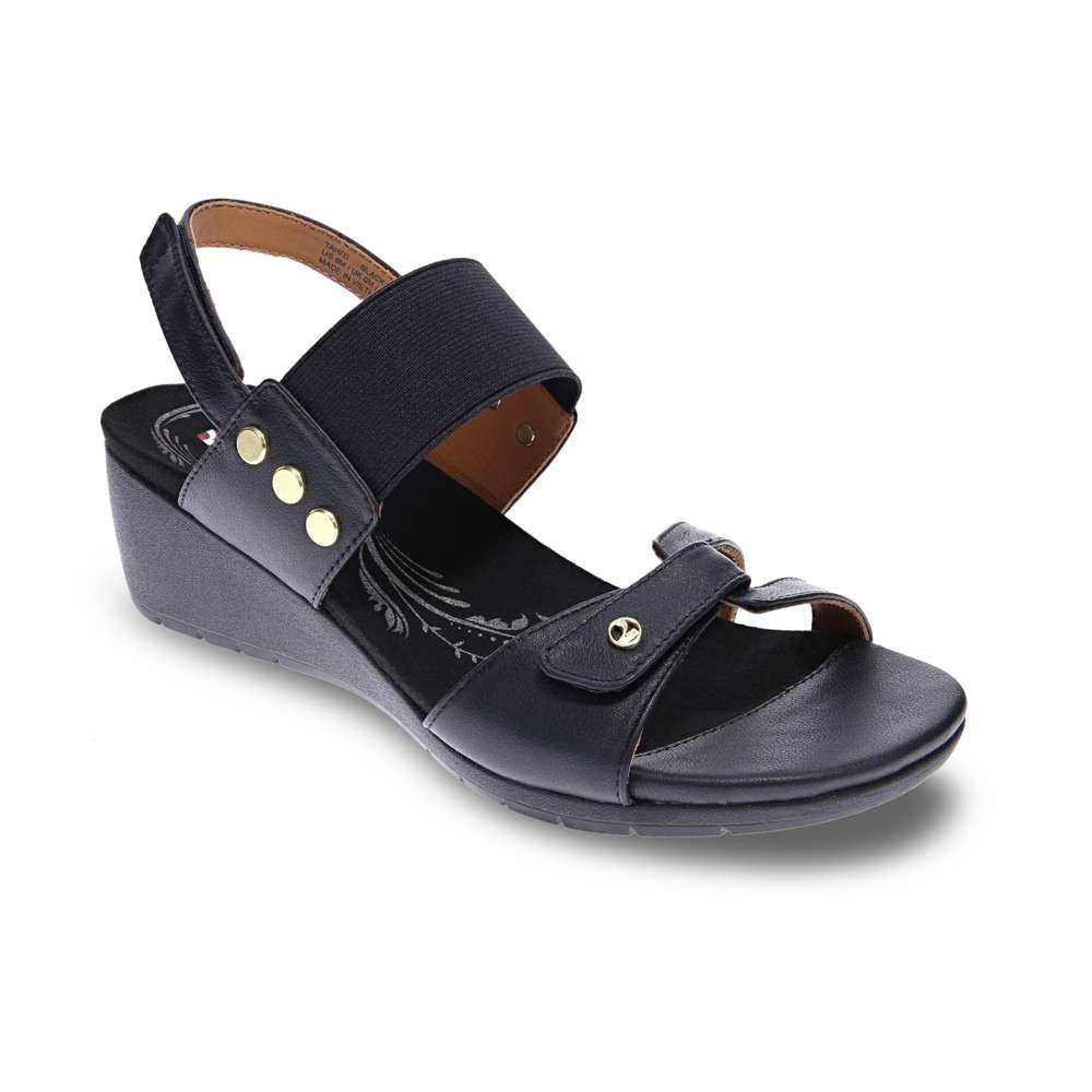Tahiti Wedge - Black French