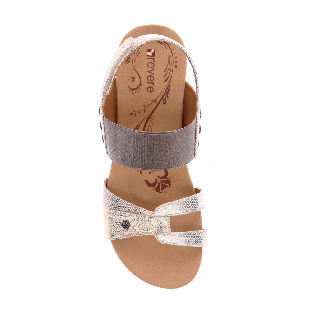 Tahiti Wedge - Metallic Interest