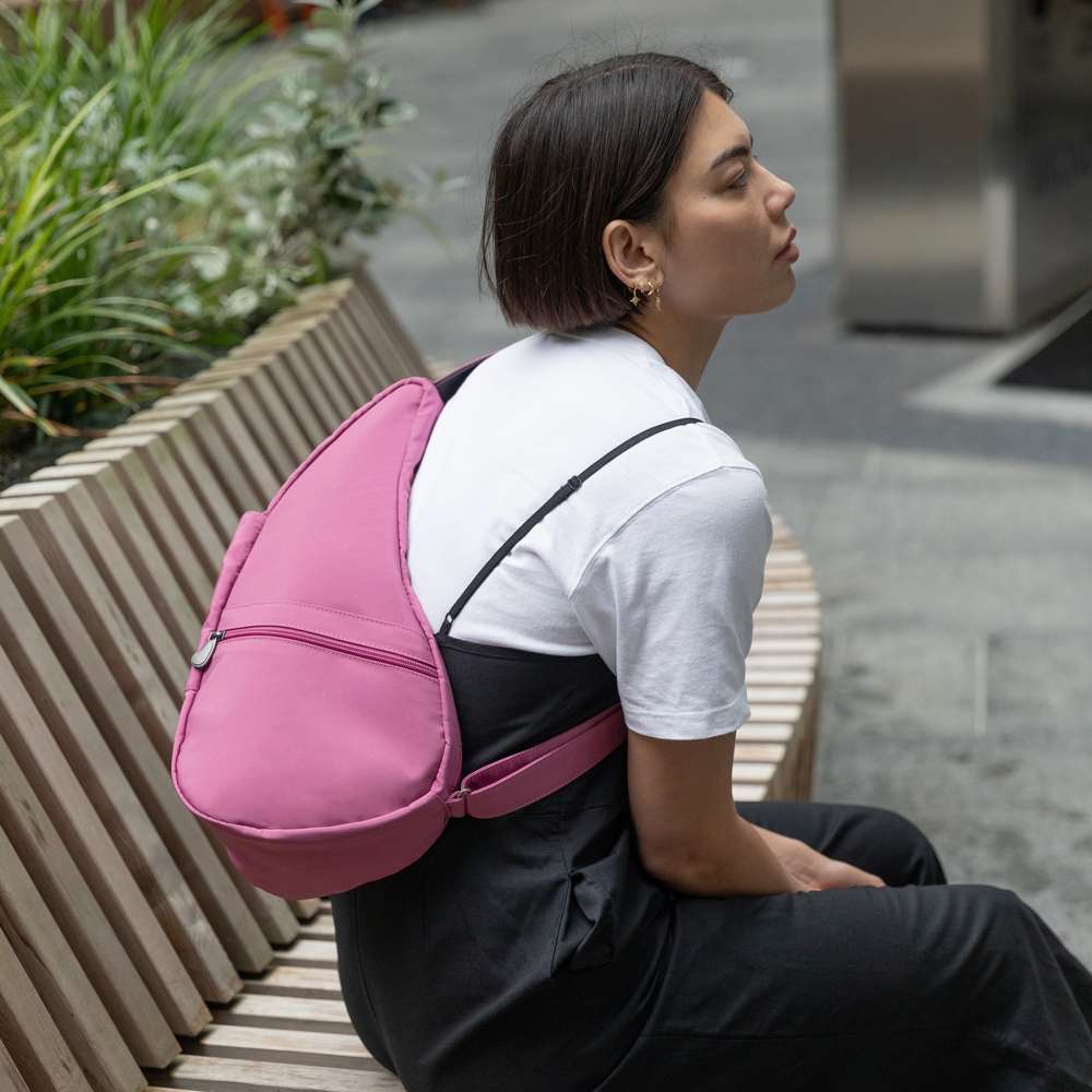 Microfibre Backpack - Smokey Rose