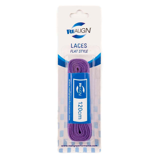 Laces Flat - Purple