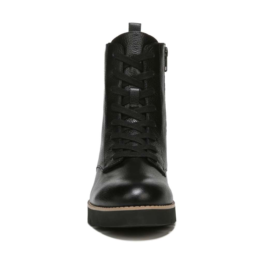 Lani Lace-Up Boot - Black