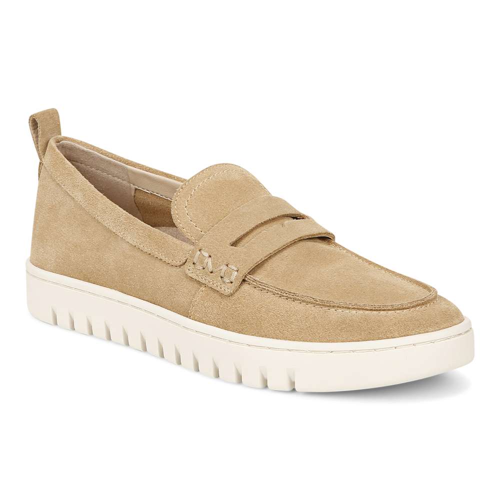 Uptown Loafer - Sand Suede