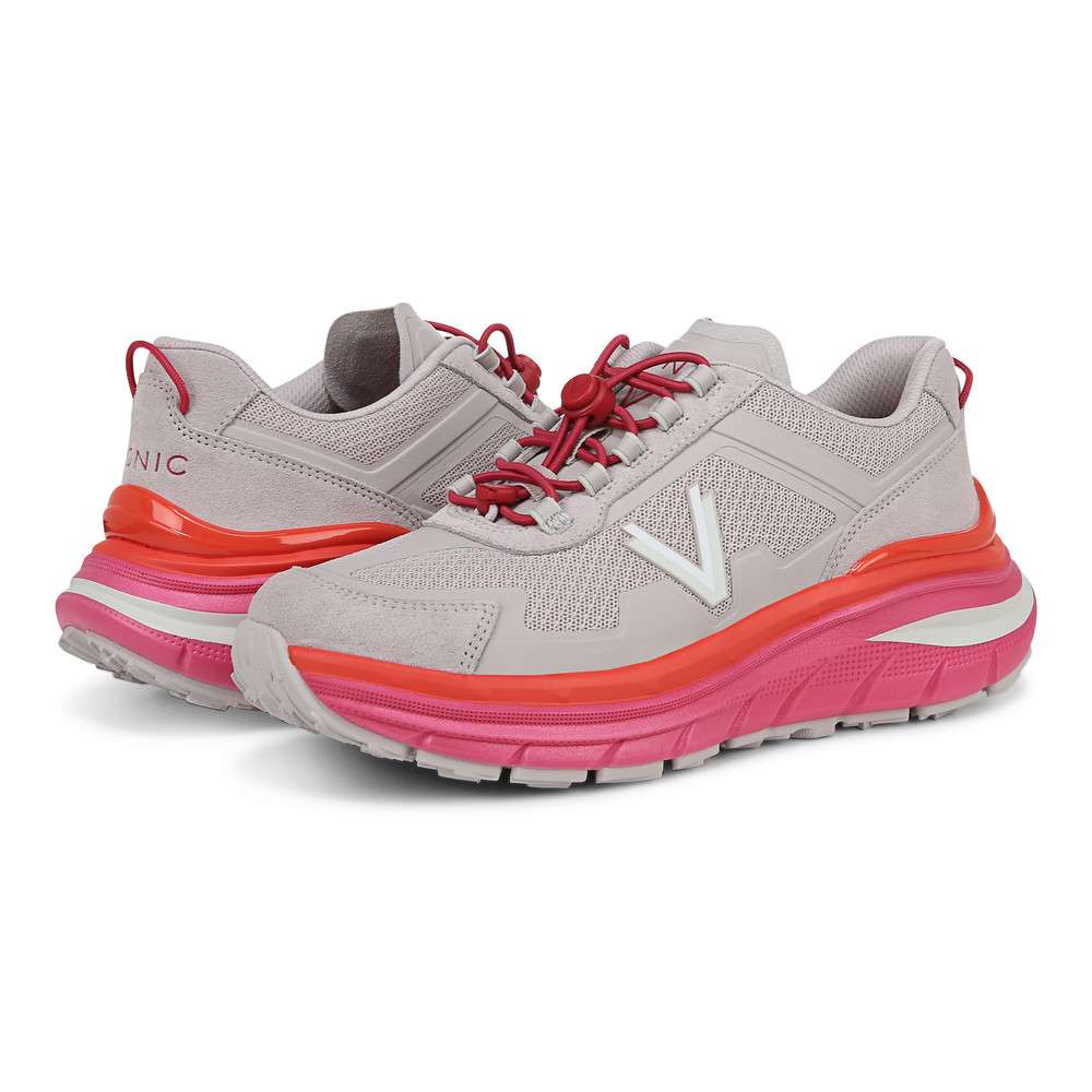 Walk Max Lace Up Sneaker - Magenta