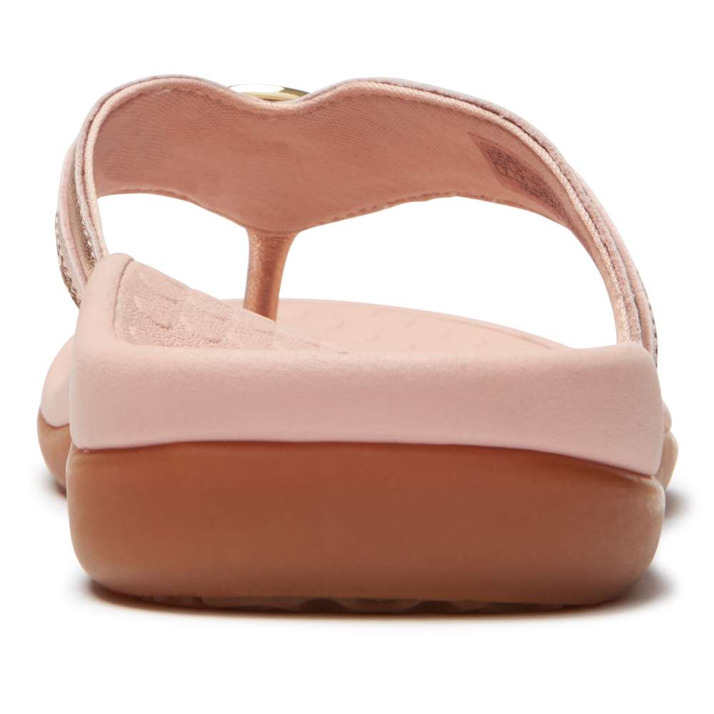 Tide Aloe Toe Post - Rose Gold