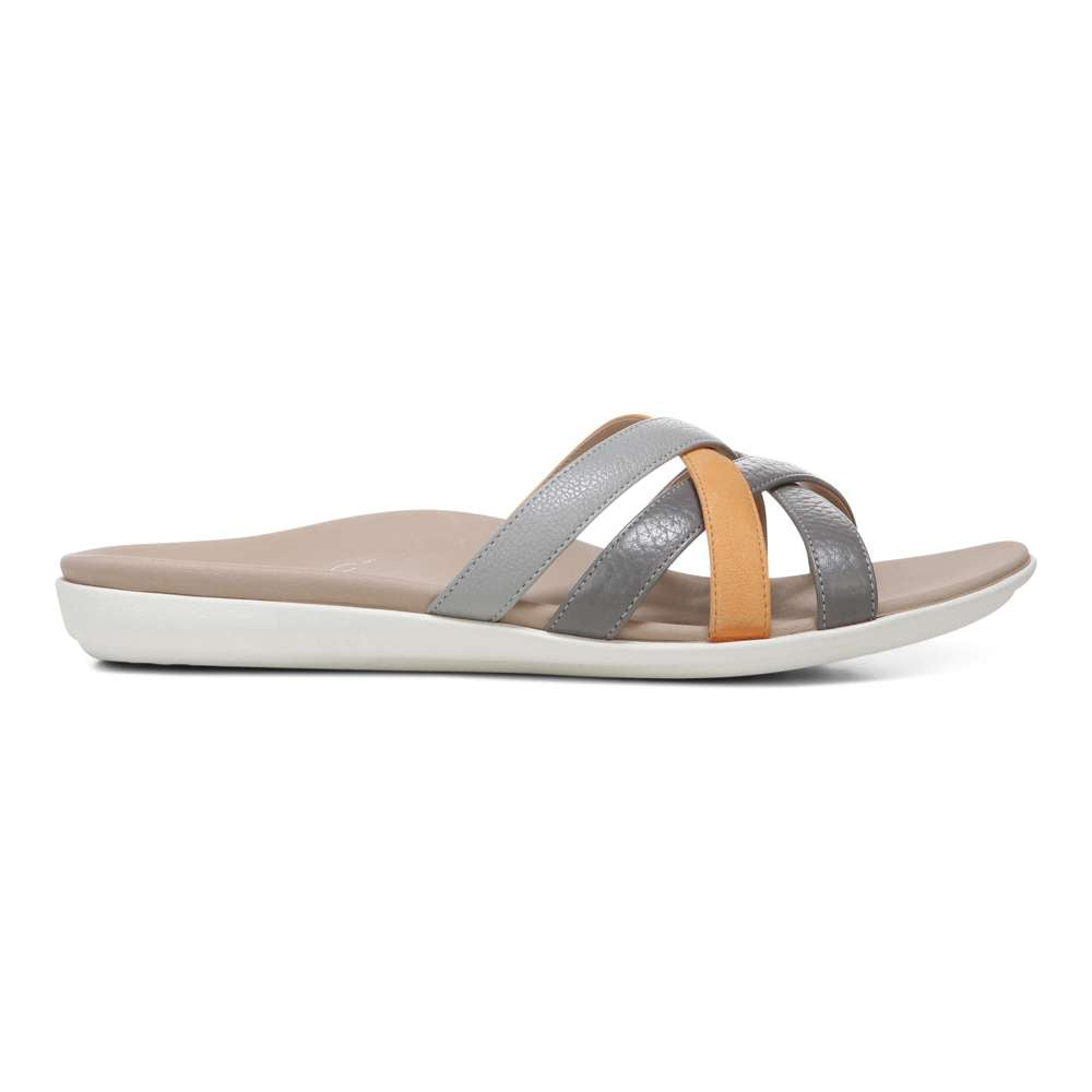 Dava Slide Sandal - Orange