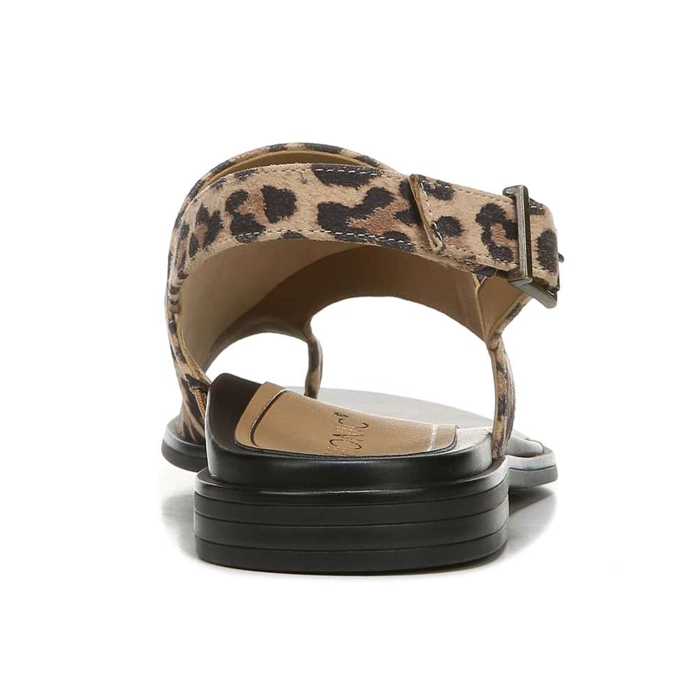 Ella Sandal - Toffee Leopard
