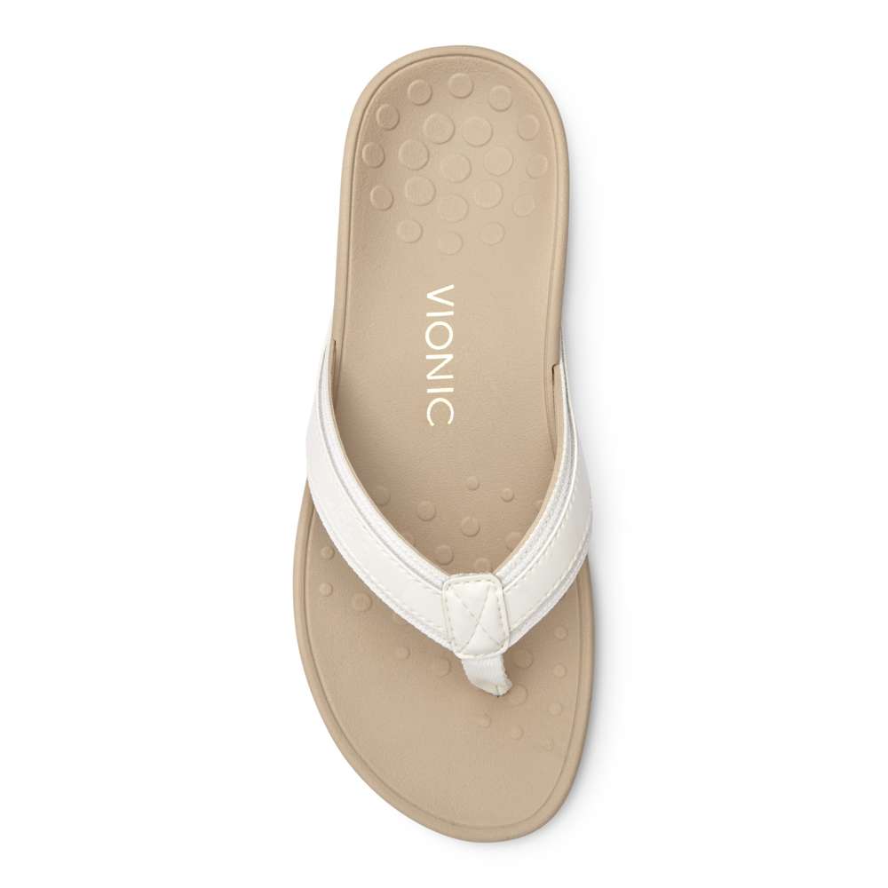 High Tide Platform Sandal - White