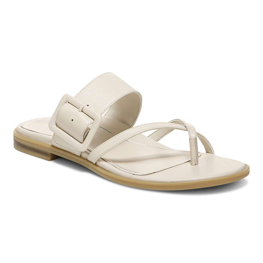 Julep Sandal - Cream Wavy