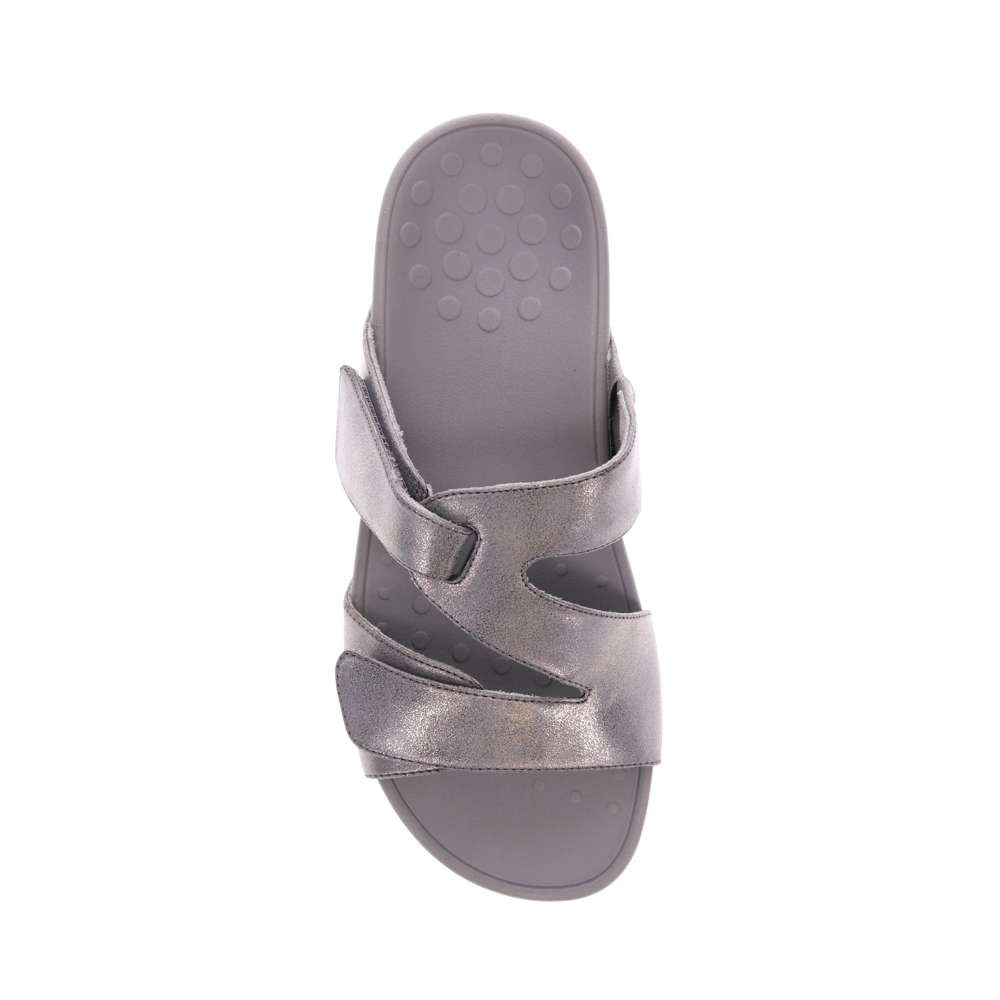 Kyla Platform Sandal - Pewter