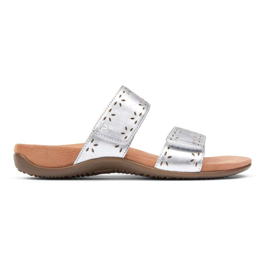 Randi Slide Sandal - Silver