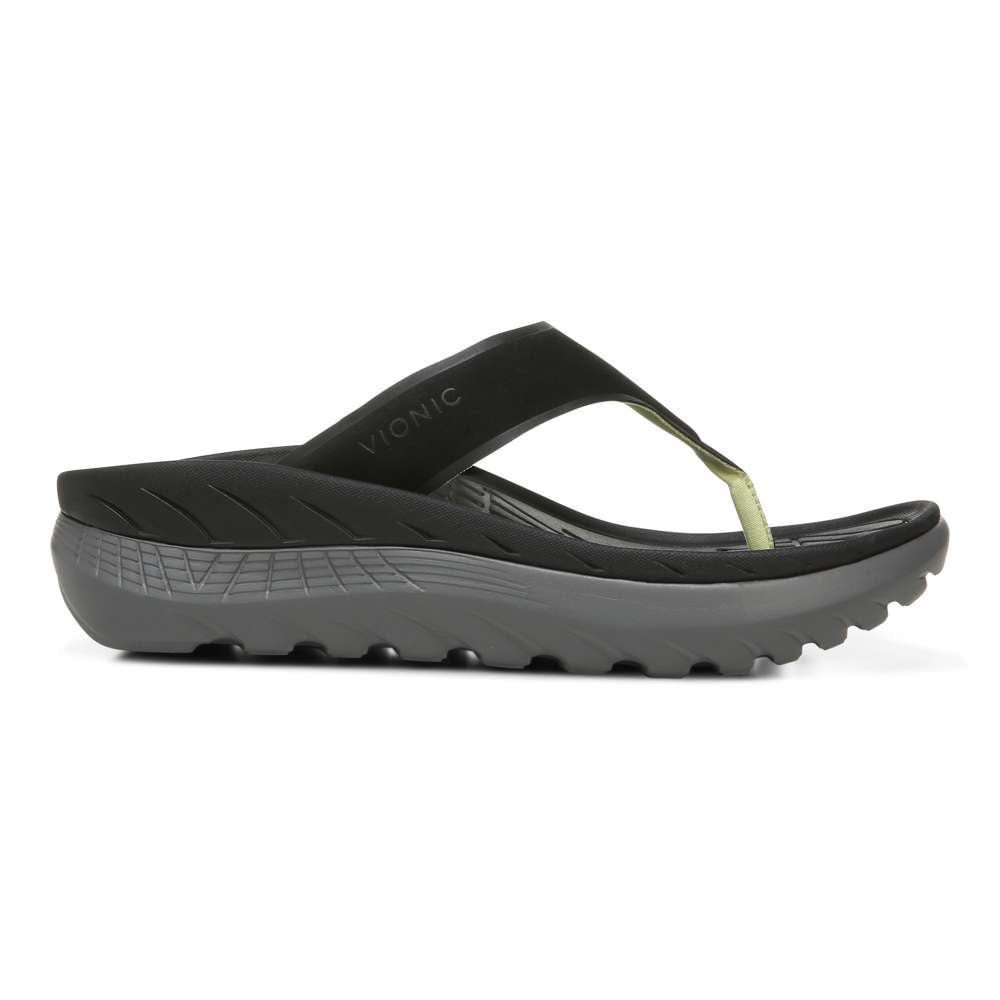 Restore Recovery Sandal - Black/Charcoal