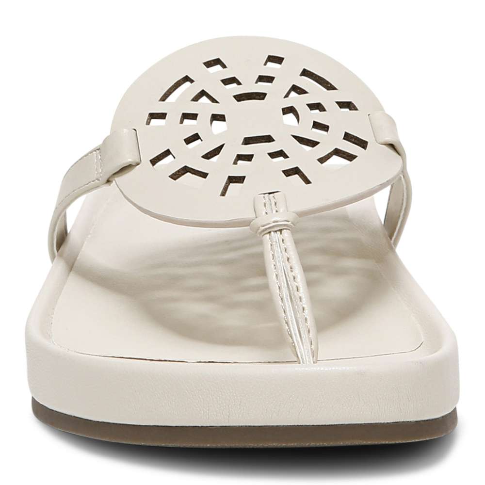 Solari Toe Post Sandal - Cream
