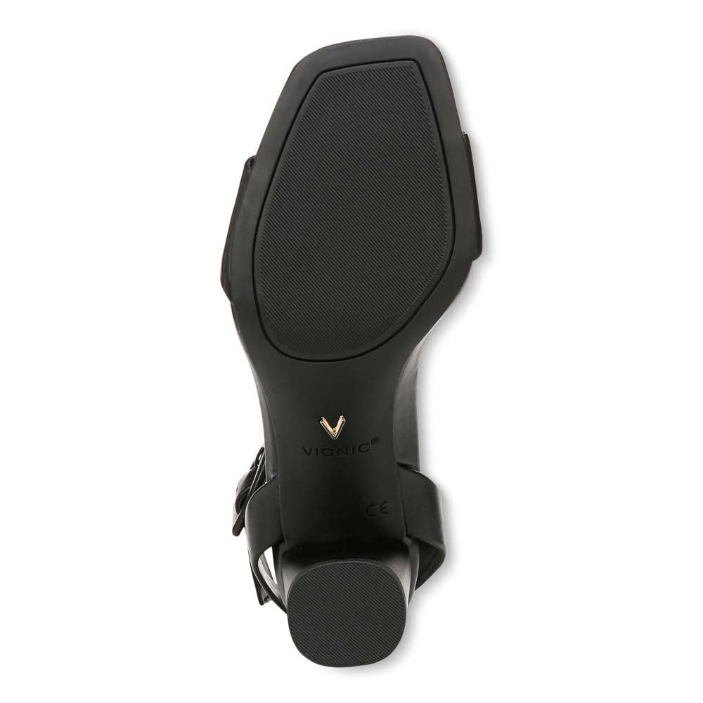 Zinfandel Block Heel Sandal - Black