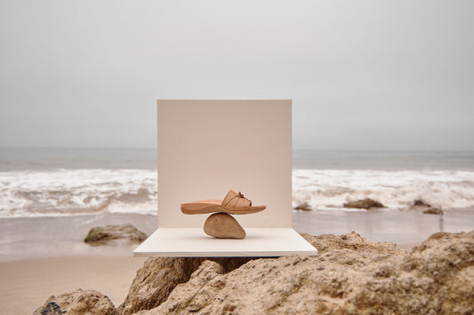 Lifestyle image for Bella Slide Sandal - Camel