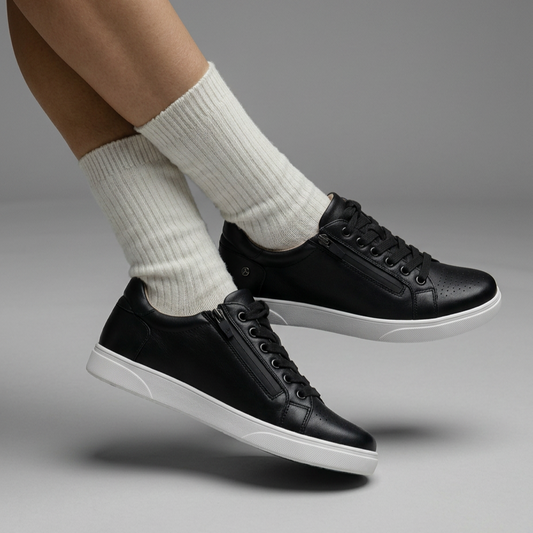 Lifestyle image for Brisbane Zip Casual Sneaker - Black