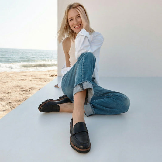 Lifestyle image for Cleo Casual Loafer - Black