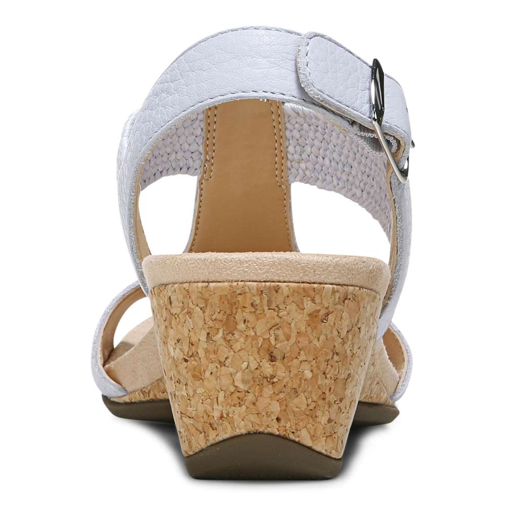 Kaytie Wedge Sandal - Blue Haze