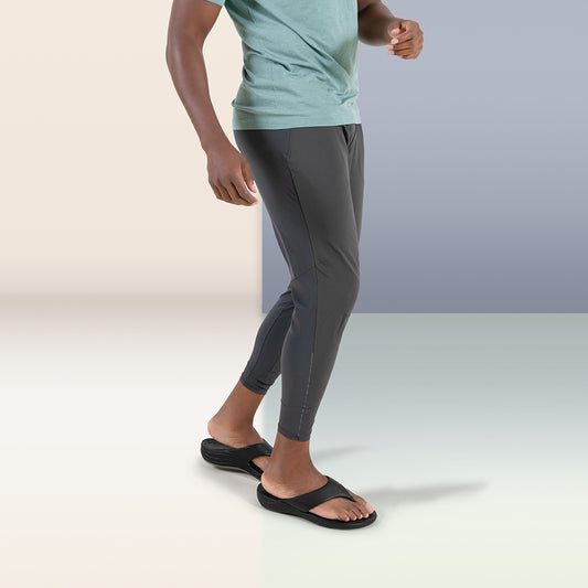 Lifestyle image for Maui Men's Toe Post Sandal - Black